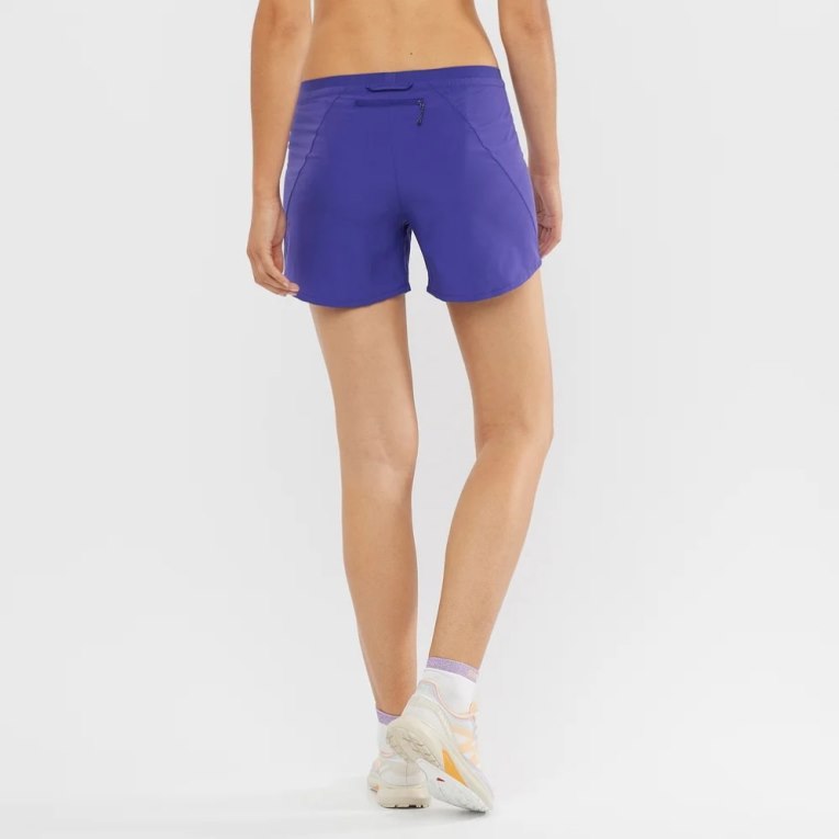 Blue Salomon Cross 5'' Women's Running Shorts | PH 59164M